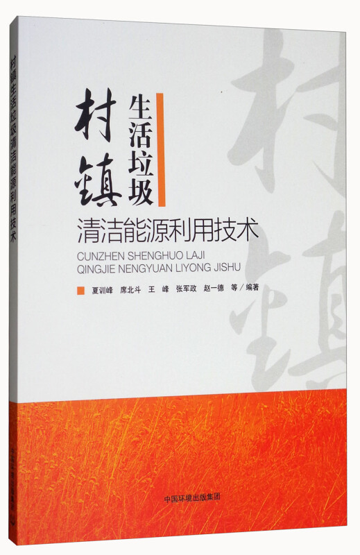 村镇生活垃圾清洁能源利用技术