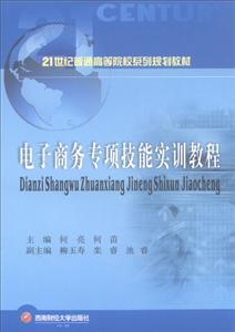 1世纪普通高等院校系列规划教材电子商务专项技能实训教程"