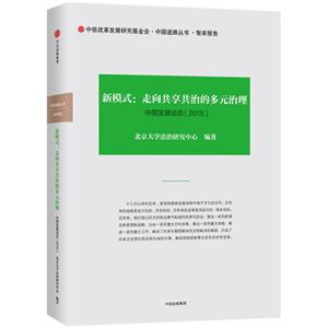 新模式:走向共享共治的多元治理-中国发展动态(2012)