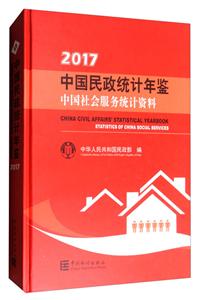 017-中国民政统计年鉴-中国社会服务统计资料"