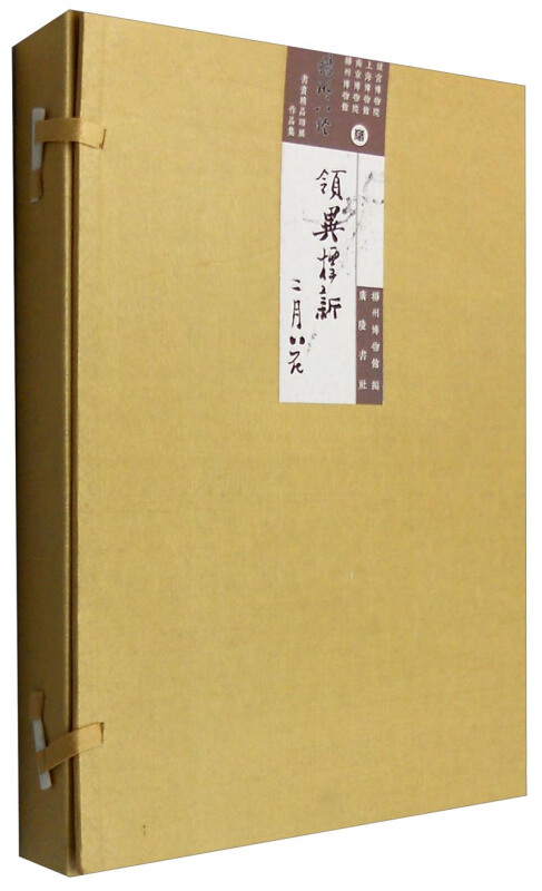 领异标新二月花:故宫博物院 上海博物馆 南京博物院 扬州博物馆藏“扬州八怪”书画精品联展作品集