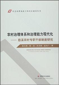 农村治理体系和治理能力现代化-慈溪农村专职干部制度研究