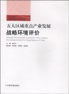 五大區域戰略環境評價系列叢書:五大區域重點產業發展戰略環境評價