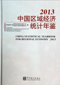 013中国区域经济统计年鉴"