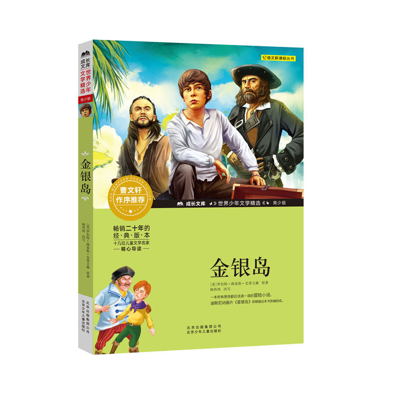 成长文库世界少年文学精选金银岛青少版