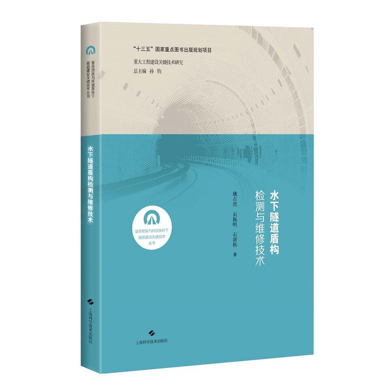 复杂地质与环境条件下隧道建设关键技术丛书水下隧道盾构检测与维修技术