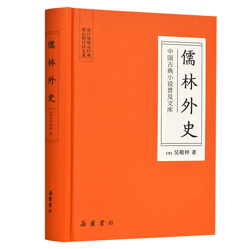 中国古典小说普及文库儒林外史:中国古典小说普及文库