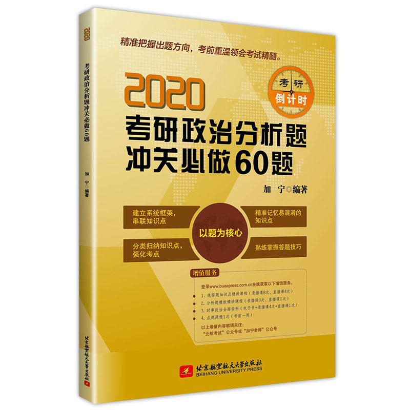 2020考研政治分析题冲关必做60题