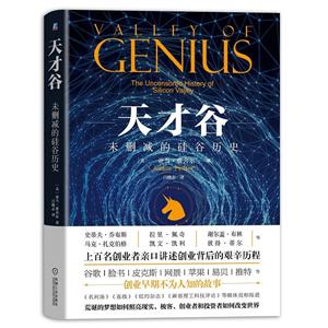 天才谷:未删减的硅谷历史:谷歌.脸书.皮克斯.网景.苹果.易贝.推特等创业早期不为人知的故事