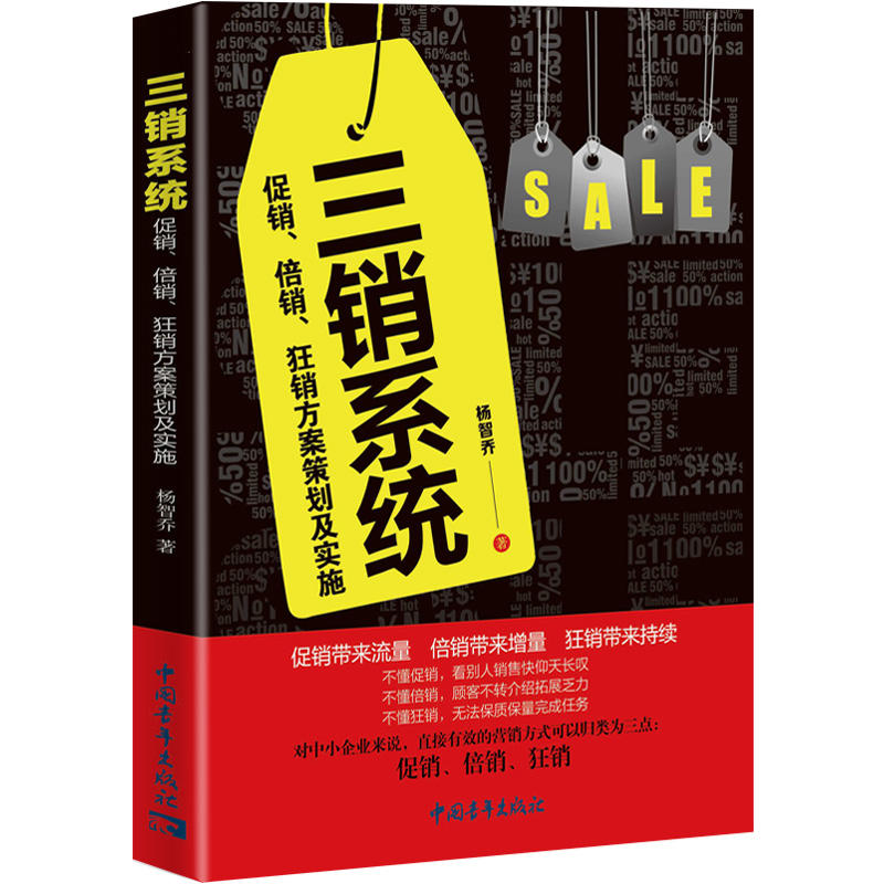 三销系统:促销、倍销、狂销方案策划及实施