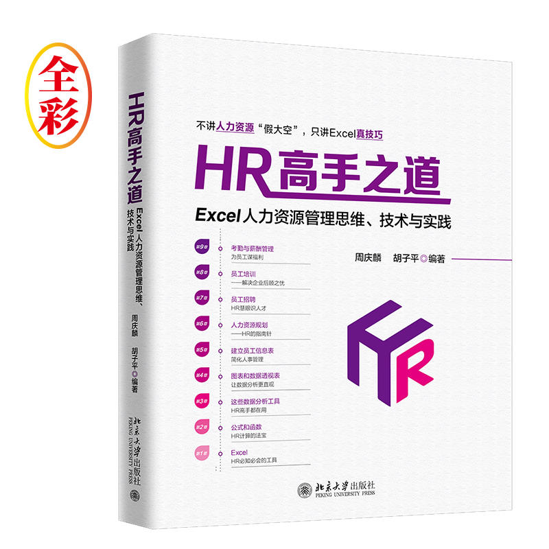 HR高手之道-Excel人力资源管理思维.技术与实践