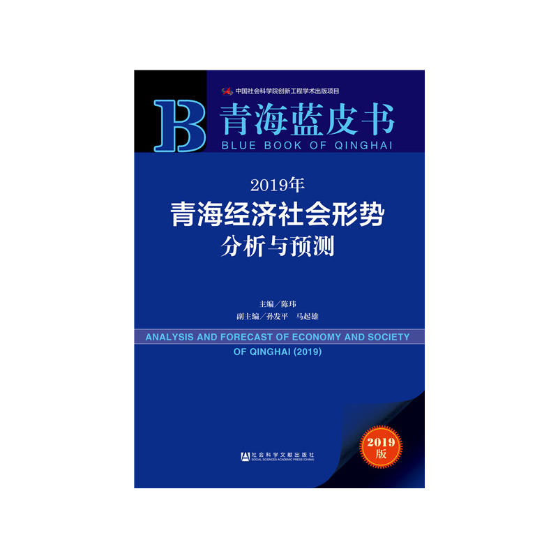 2019年青海经济社会形势分析与预测-2019版