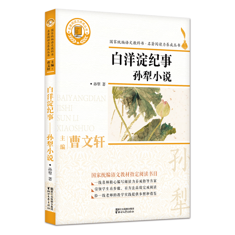 名著阅读力养成丛书白洋淀纪事:孙犁小说/名著阅读力养成丛书
