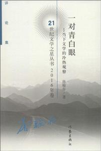一对青白眼:当下文学的冷热观察:评论集