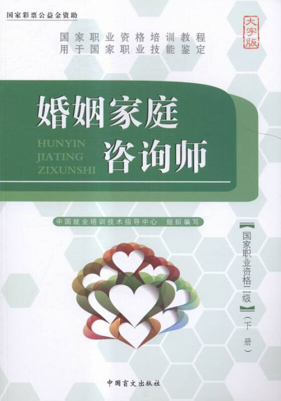 婚姻家庭咨询师:大字版:国家职业资格二级
