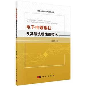 信息材料与应用技术丛书电子电镀铜柱及其酸洗缓蚀剂技术