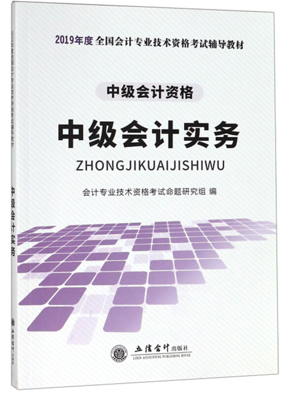 (2019新大纲)中级会计实务/中级会计专业技术资格考试辅导教材