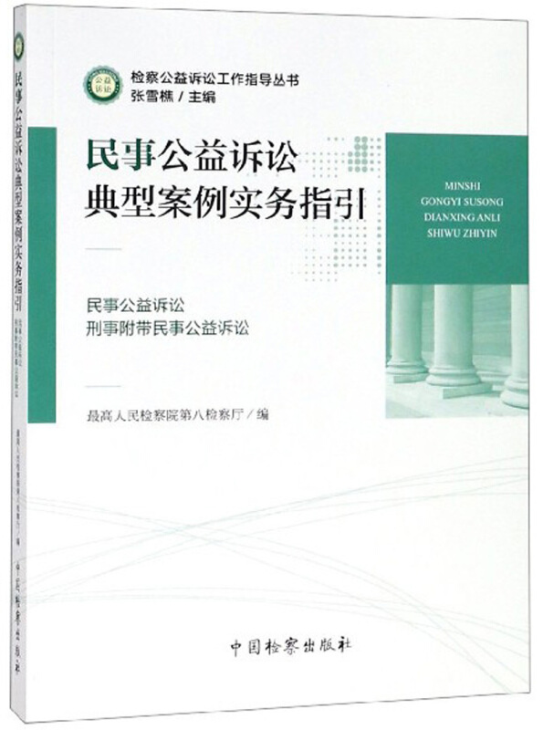 民事公益诉讼典型案例实务指引:民事公益诉讼.刑事附带民事公益诉讼/检察公益诉讼工作指导丛书