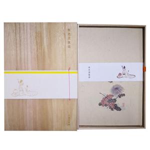 陈老莲笺谱木盒精装