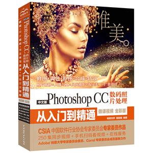 中文版PHOTOSHOP CC数码照片处理从入门到精通(微课视频全彩版)(唯美)