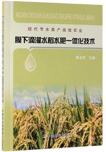 膜下滴灌水稻水肥一体化技术