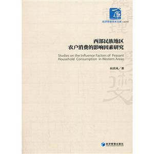 西部民族地区农户消费的影响因素研究