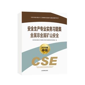 全国中级注册安全工程师职业资格考试配套辅导用书金属非金属矿山安全安全生产专业实务习题集