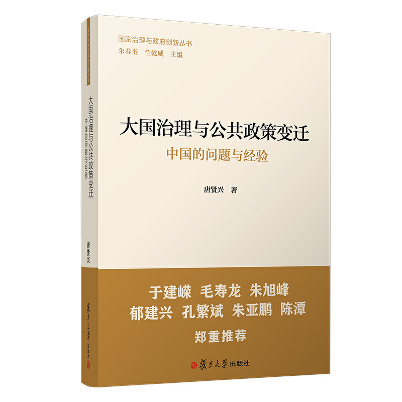 大国治理与公共政策变迁:中国的问题与经验/国家治理与政府创新丛书