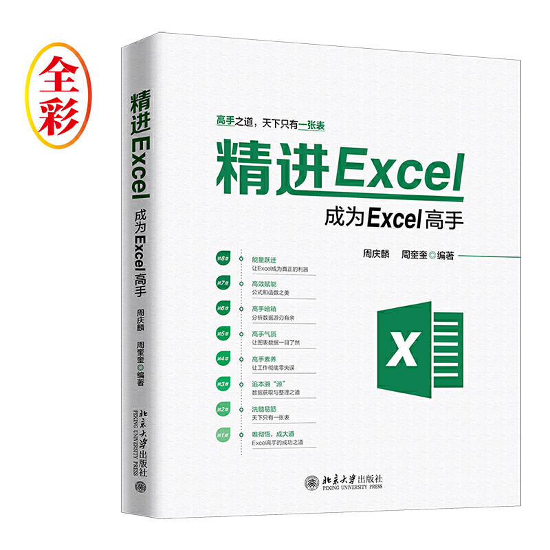 精进EXCEL:成为EXCEL高手