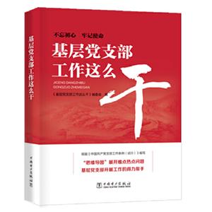 基层党支部工作这么干