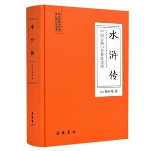 水浒传/中国古典小说普及文库