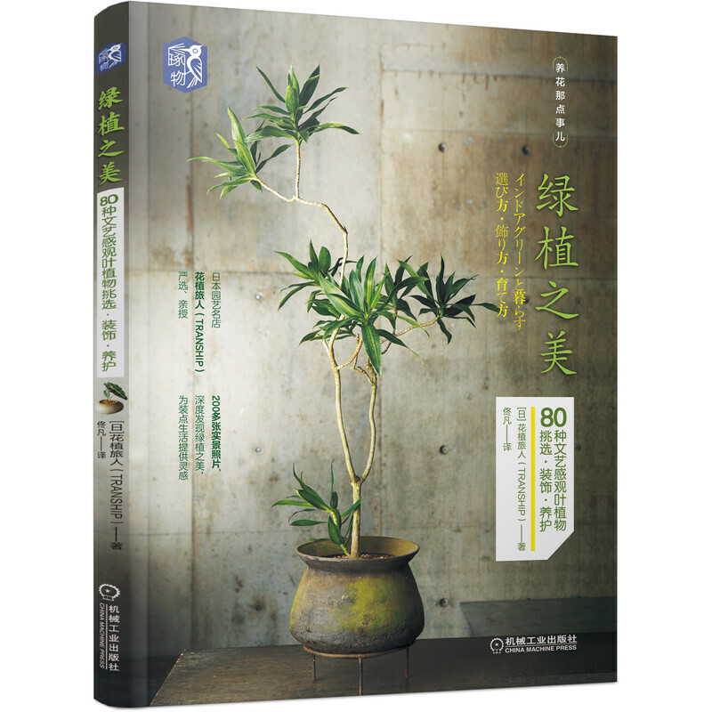 养花那点事儿绿植之美:80种文艺感观叶植物挑选.装饰.养护