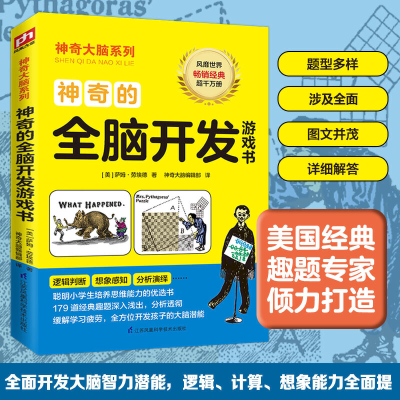 神奇大脑系列神奇的全脑开发游戏书/神奇大脑系列