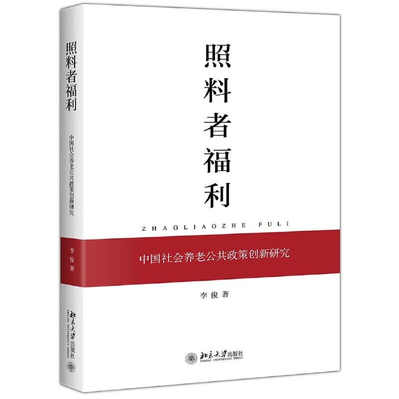 照料者福利:中国社会养老公共政策创新研究