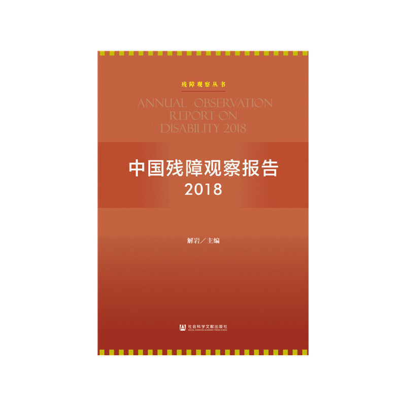 中国残障观察报告:2018:2018