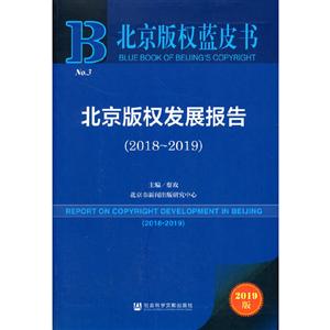 北京版权发展报告:2018-2019:2018-2019