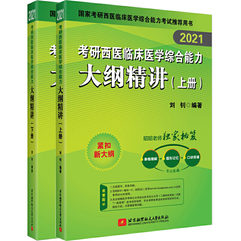 2021考研西医临床医学综合能力大纲精讲(全2册)