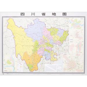 中华人民共和国分省地图系列四川省地图