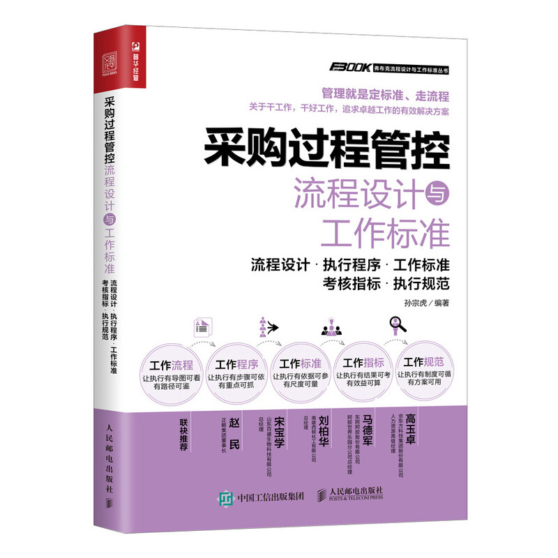 弗布克流程设计与工作标准丛书采购过程管控流程设计与工作标准 流程设计·执行程序·工作标准·考核指标·执行规范