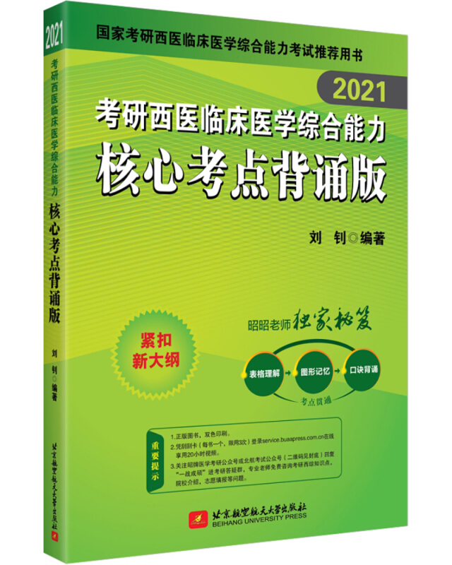 (2021)考研西医临床医学综合能力核心考点背诵版