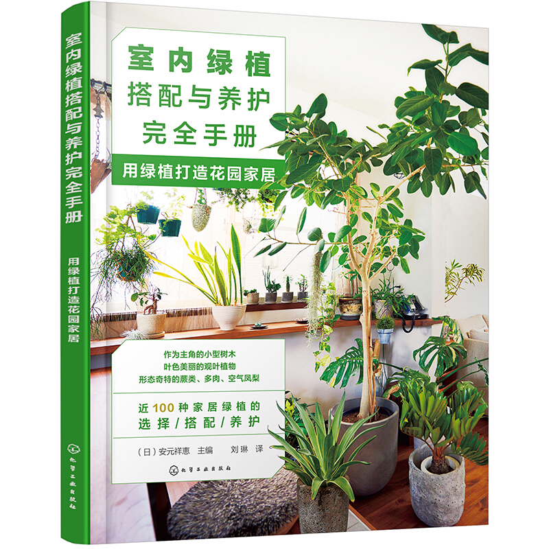 室内绿植搭配与养护完全手册:用绿植打造花园家居