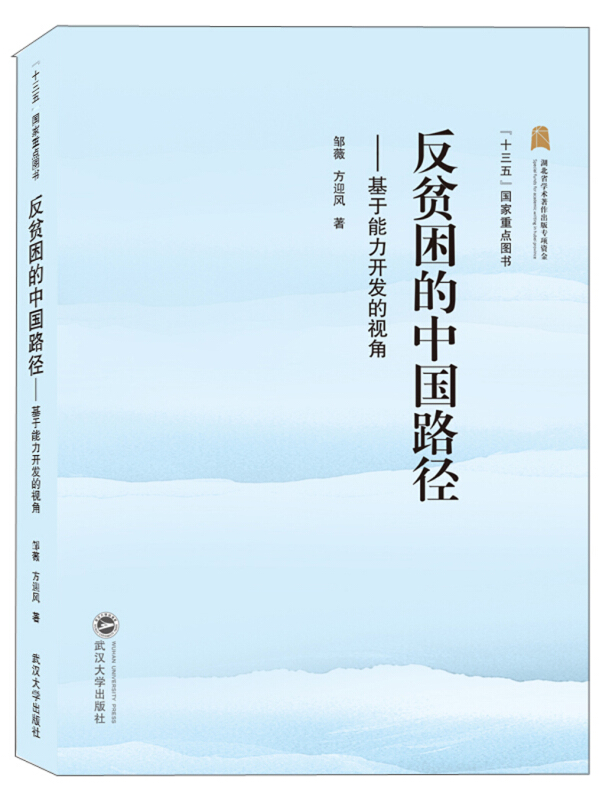 “十三五”国家重点图书反贫困的中国路劲:基于能力开发的视角胶版纸