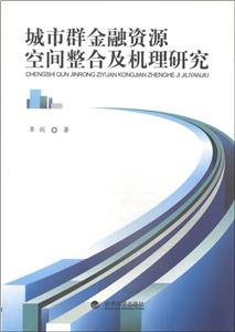 城市群金融资源空间整合及机理研究