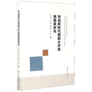 形成新時代西部大開發新格局研究