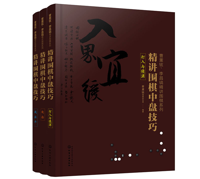 曹薰铉.李昌镐精讲围棋系列第6辑:精讲围棋中盘技巧(套装3册)