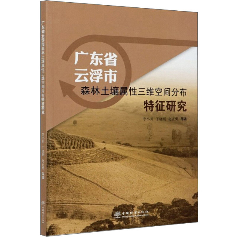 广东省云浮市森林土壤属性三维空间分布特征研究