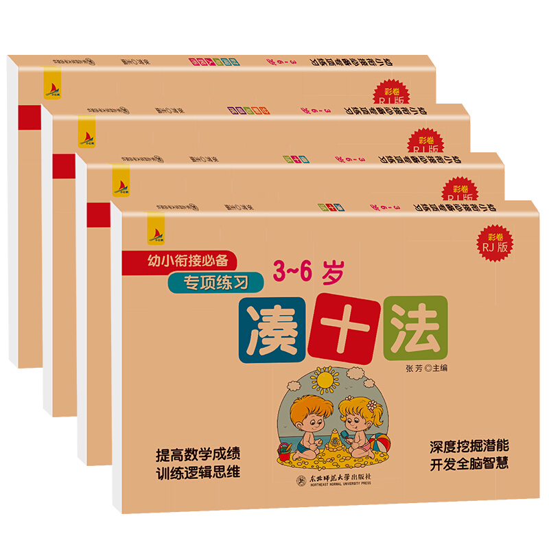 幼小衔接必备专项练习 RJ版(全4册)