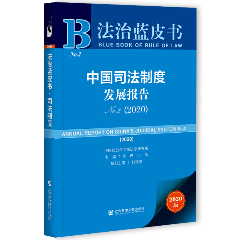 中国司法制度发展报告(2020No.2)/法治蓝皮书