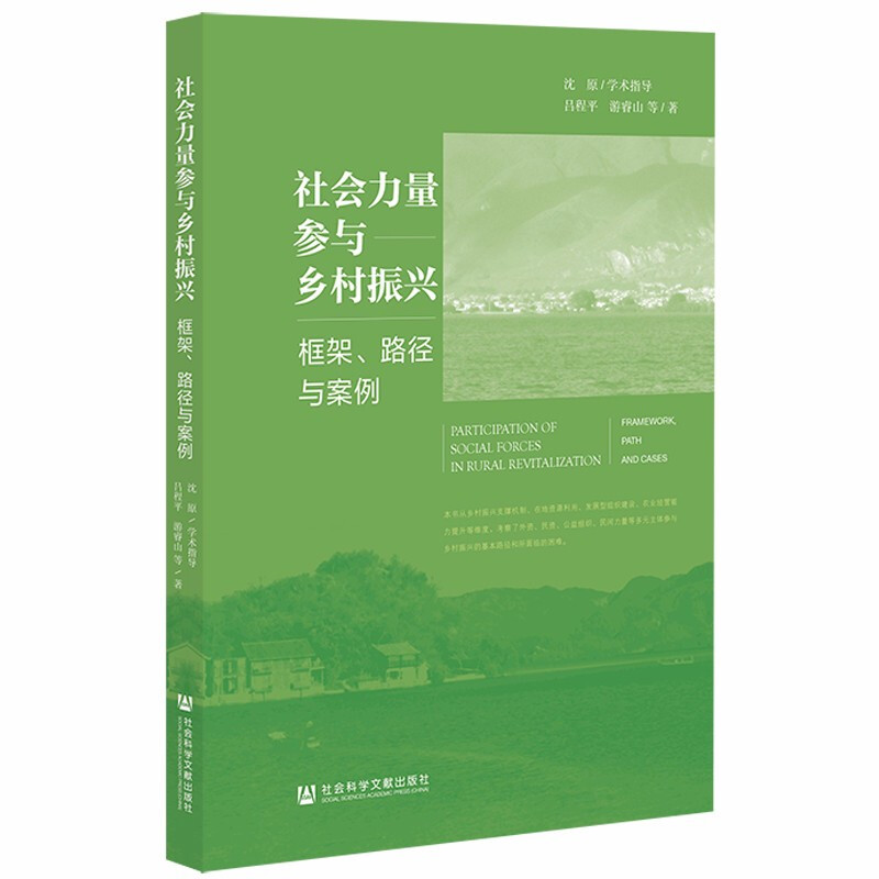 社会力量参与乡村振兴:框架、路径与案例