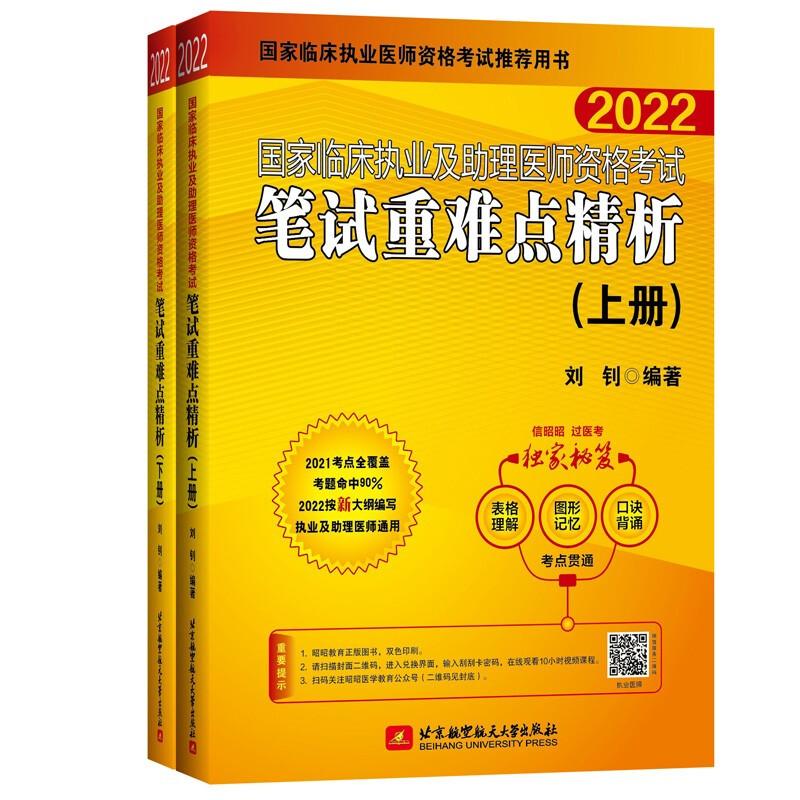 (2022)国家临床执业及助理医师资格考试笔试重难点精析